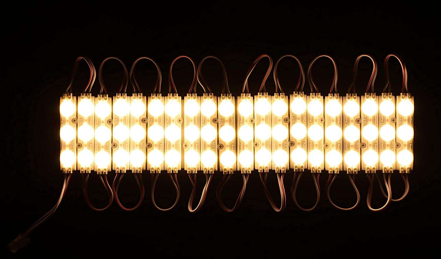 warm white led module light strip 20nos warm white led module light strip 20nos